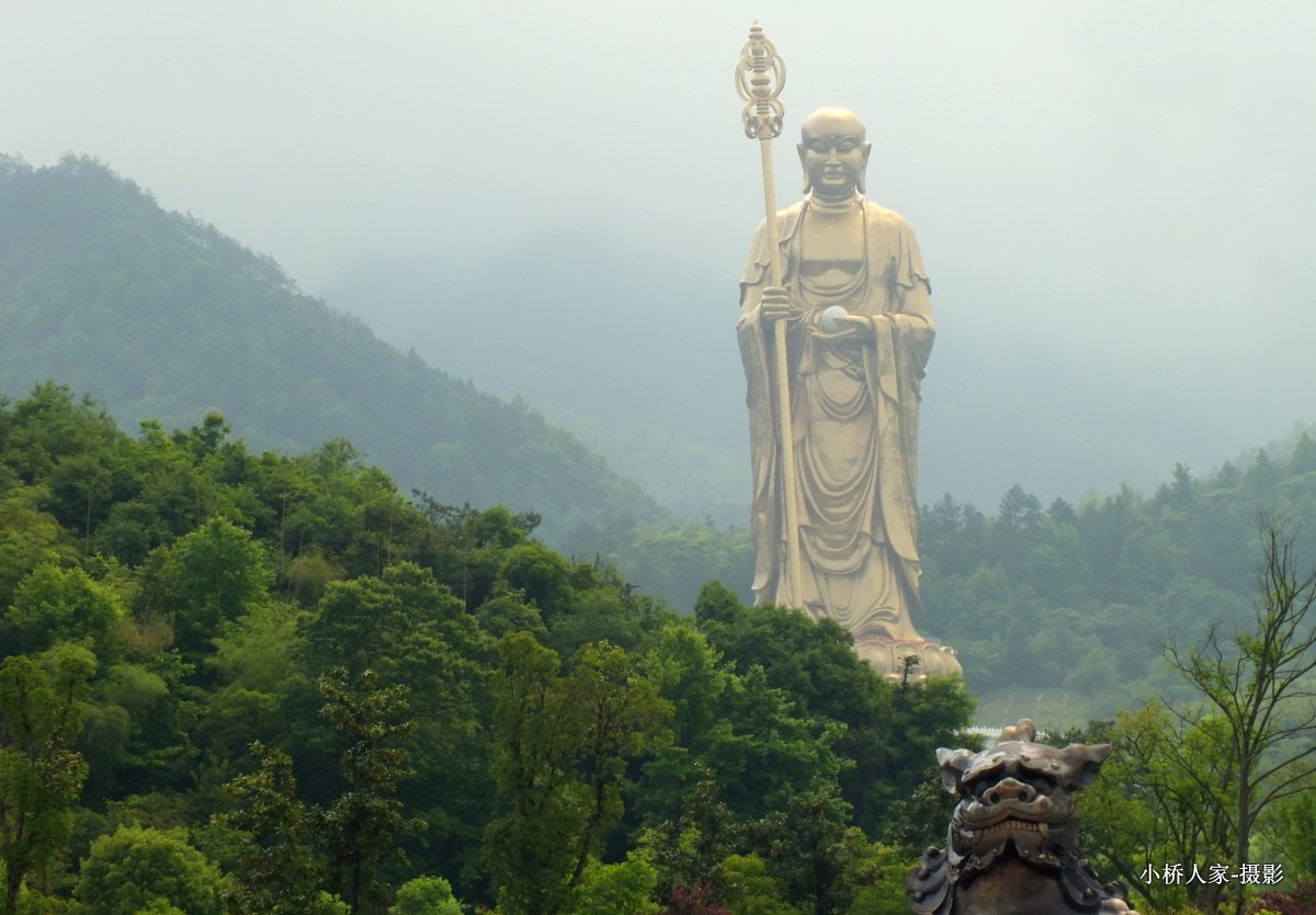 九华山大愿文化园风光