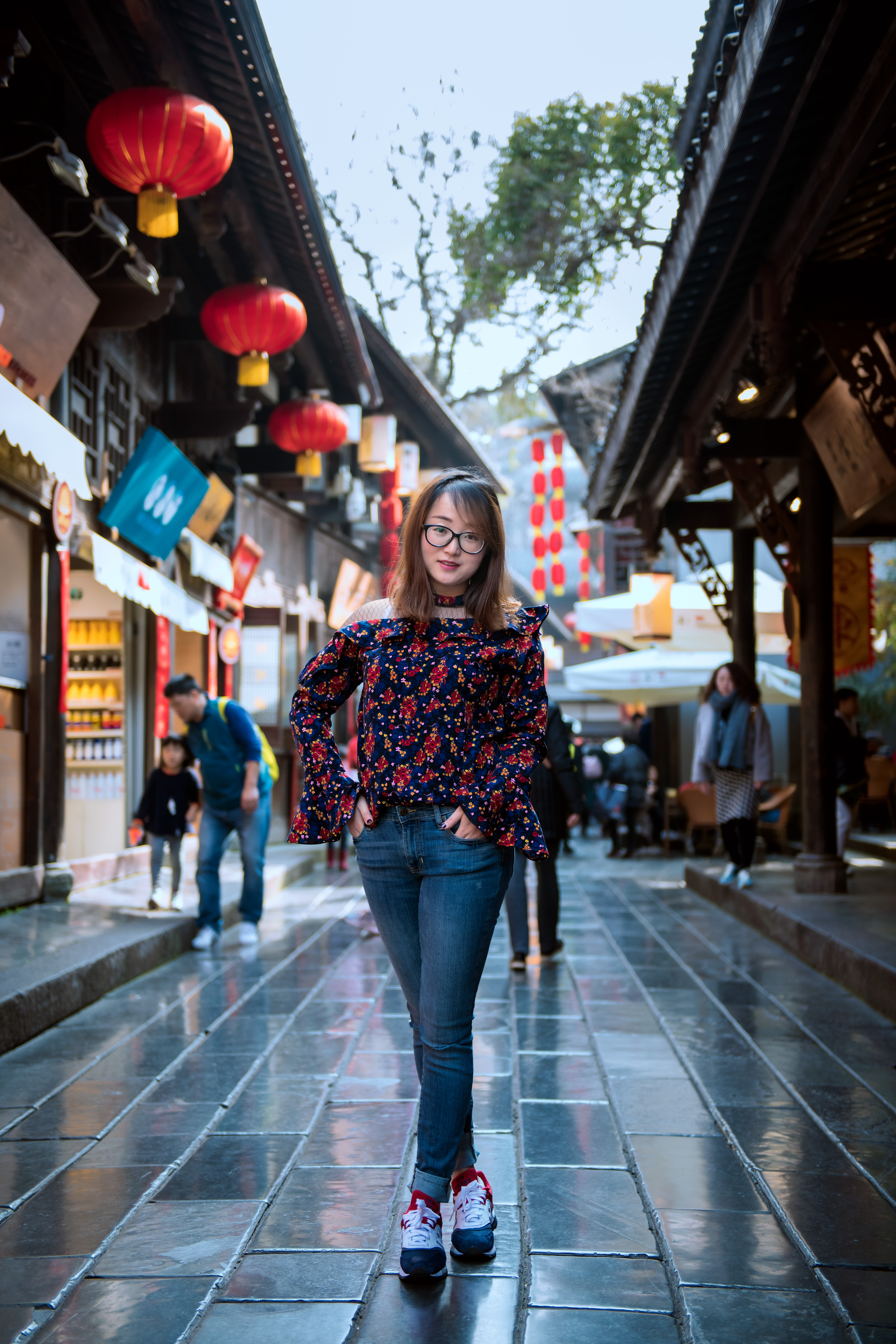 成都的街头