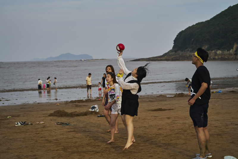 浙江象山东旦沙滩