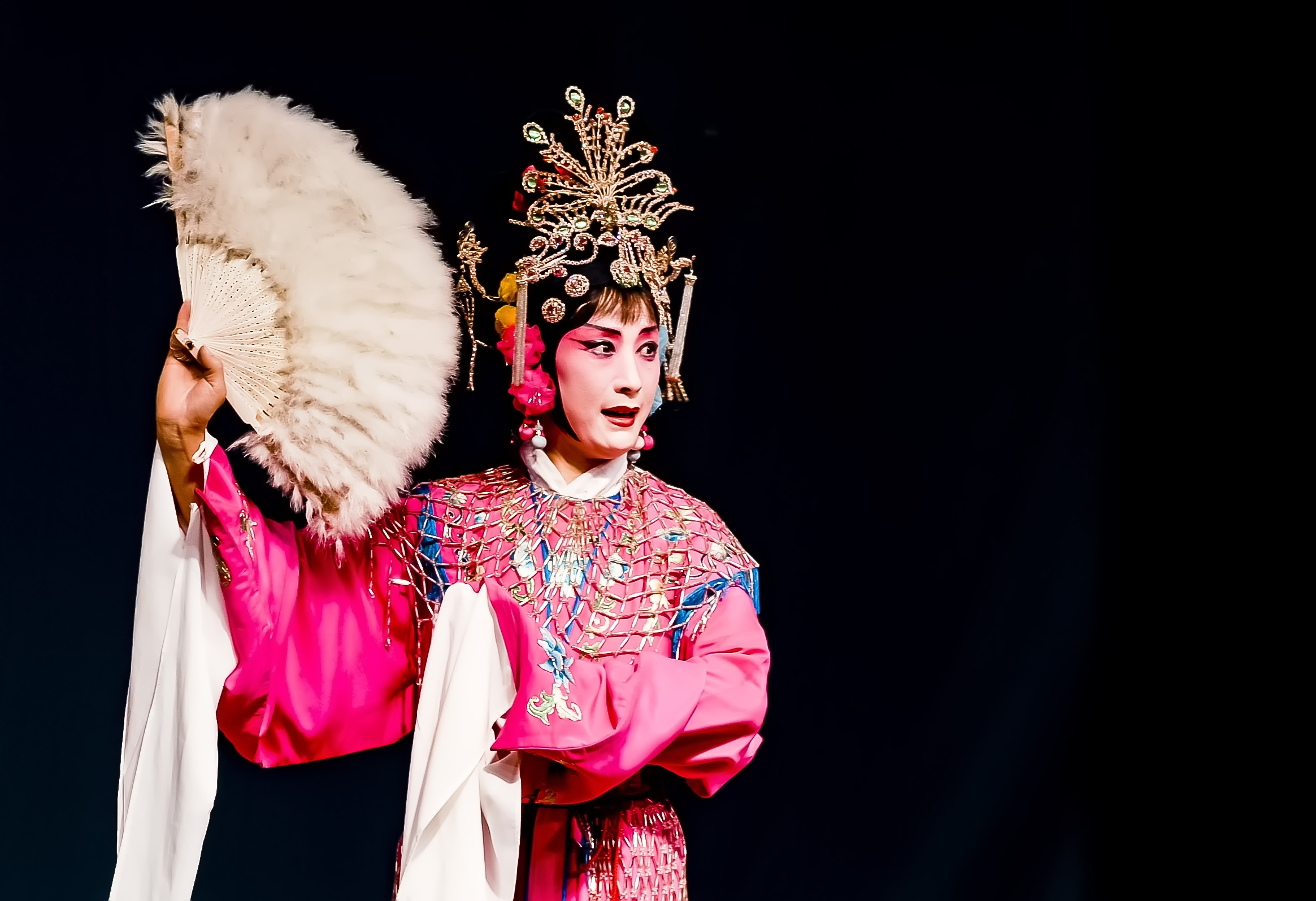 活跃在临沂舞台上的几位柳琴戏老师的表演图片