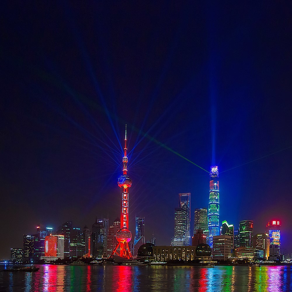 上海浦东跨年之夜