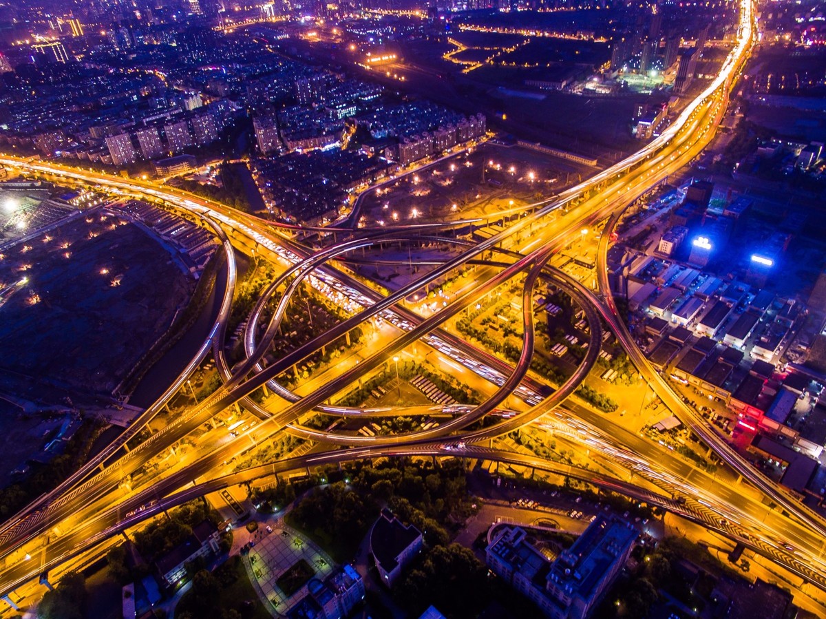 城市高架,立交酷炫航拍美图