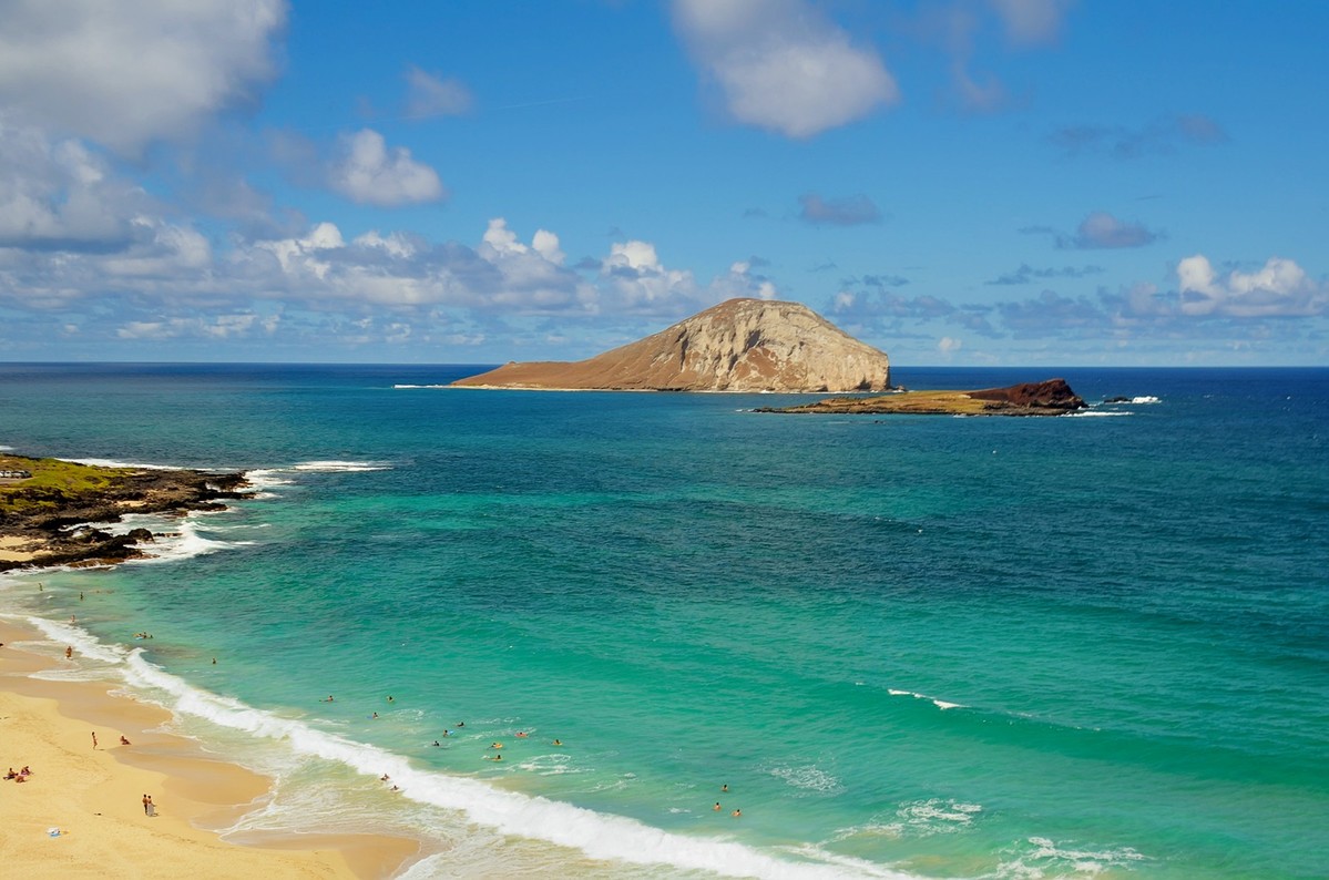 夏威夷比基尼威基基海滩