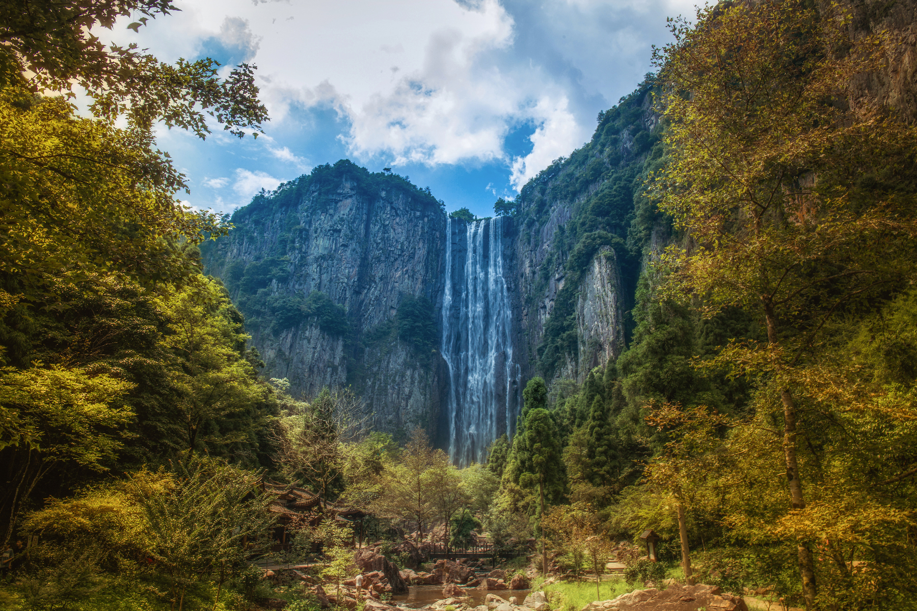 百丈漈_游侠客摄影_摄影旅游站