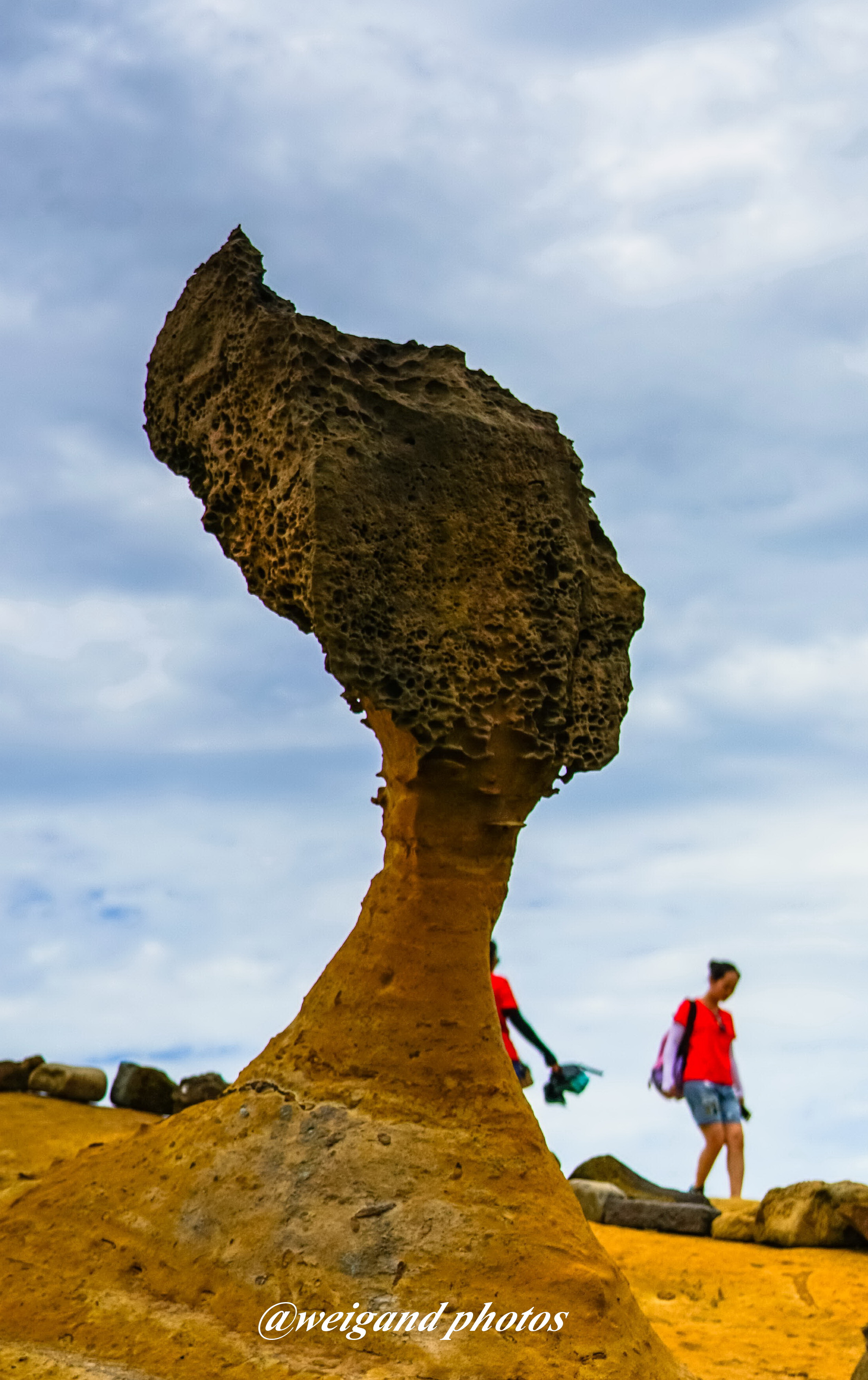 台湾野柳之女王头