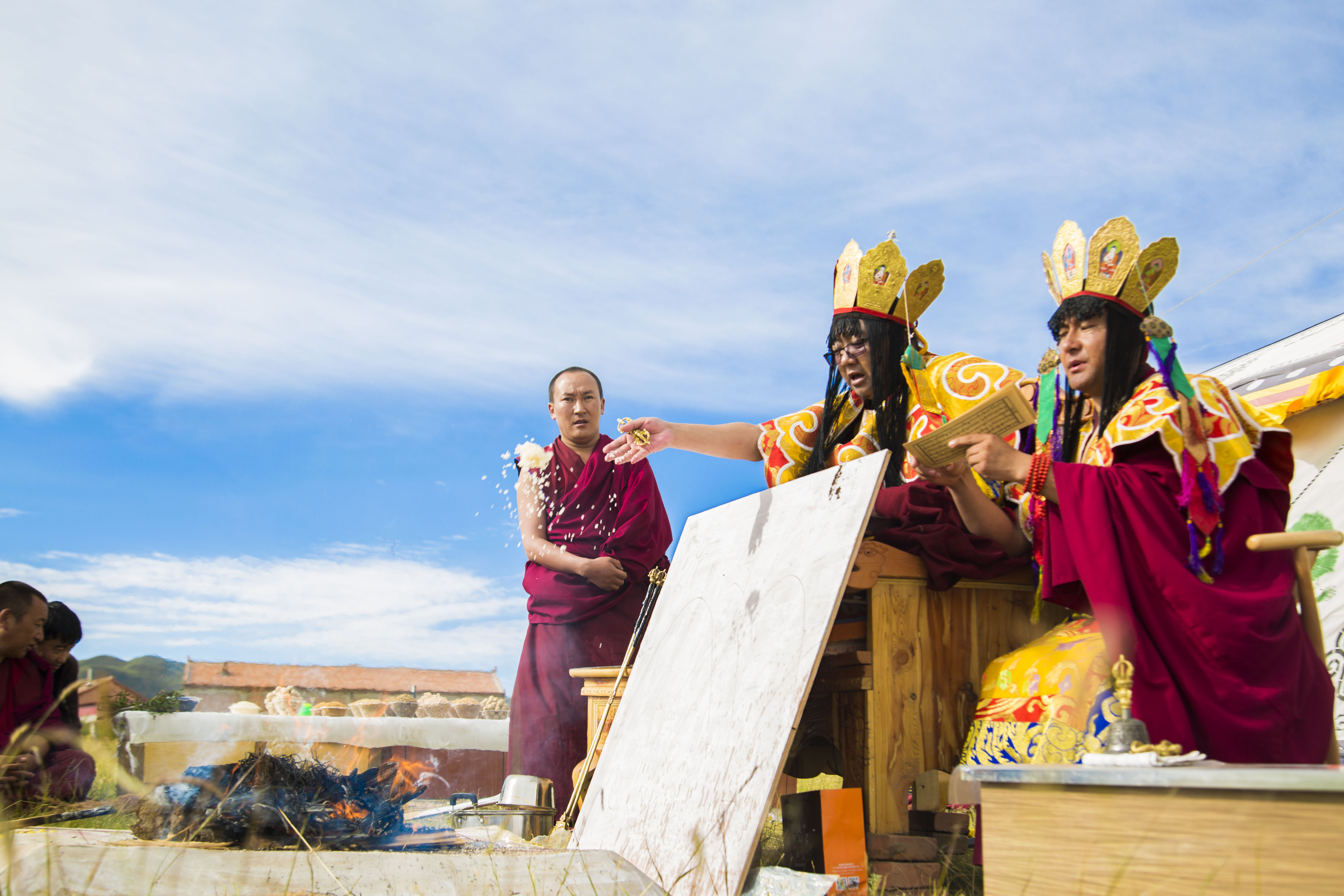 青海貴南魯倉寺活佛