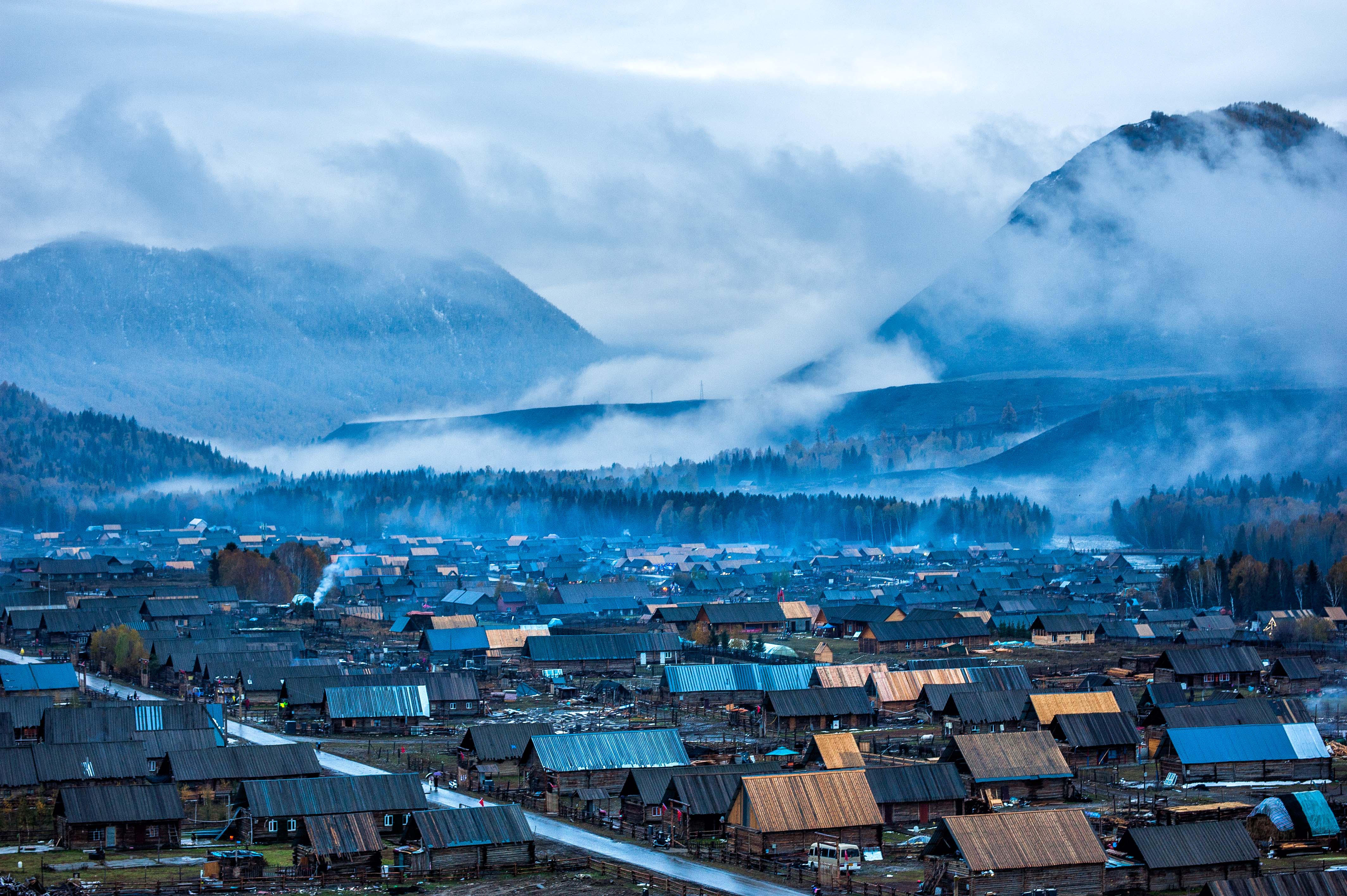 北疆村落_游侠客摄影网_摄影旅游网站