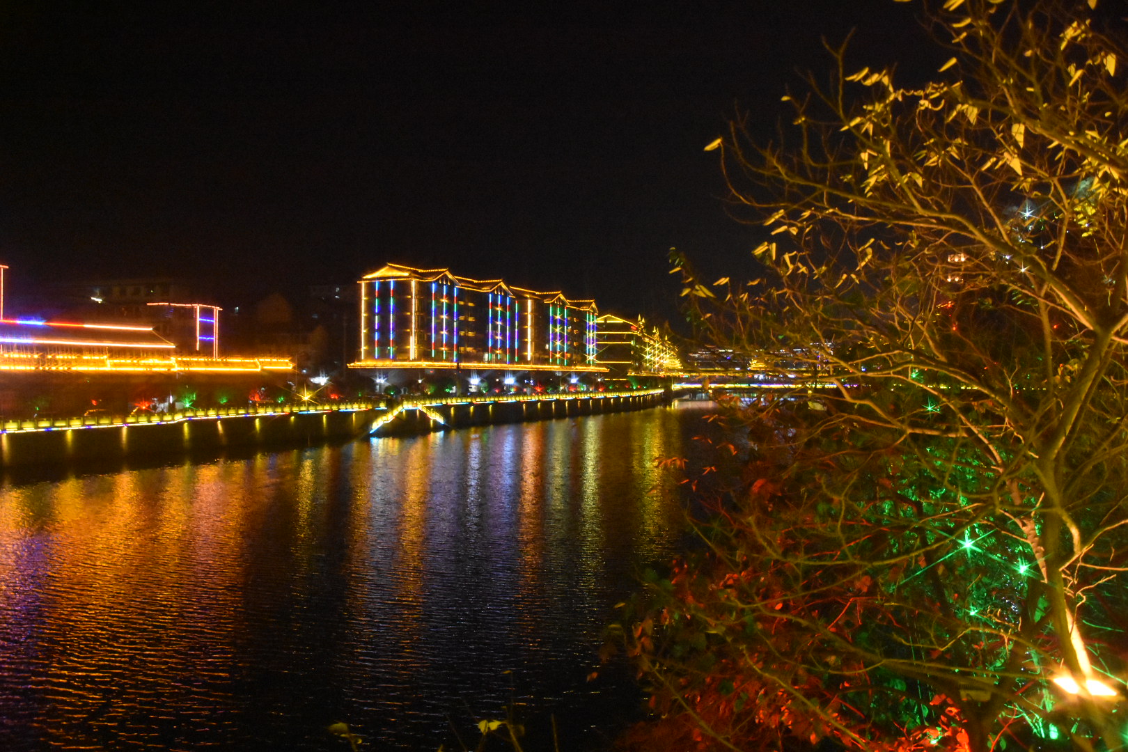 双江夜景