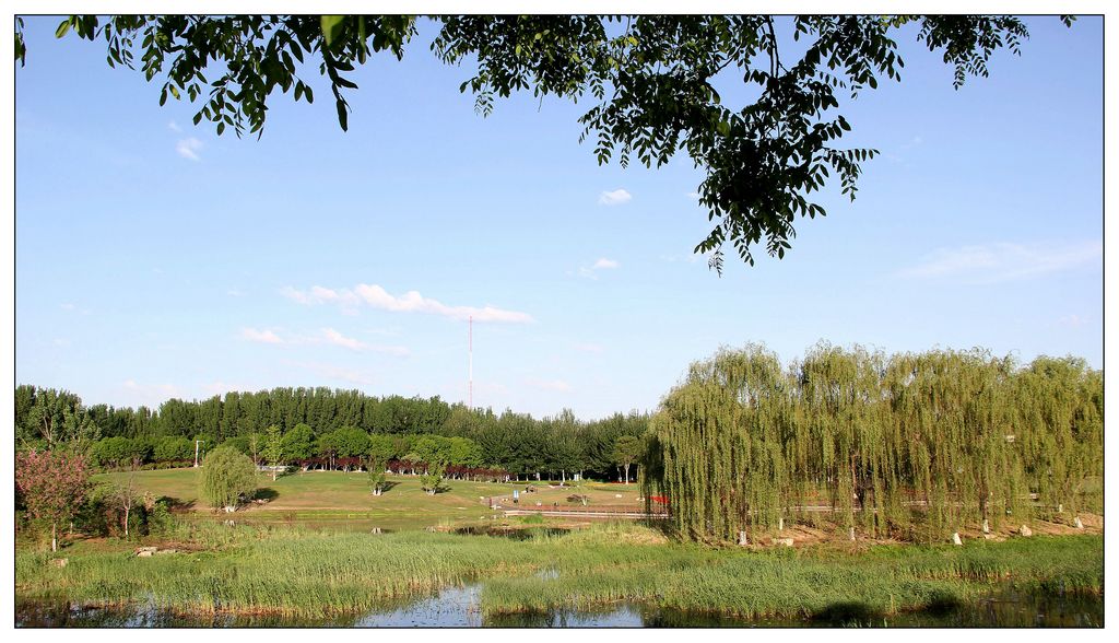 北京长阳小清河风光带