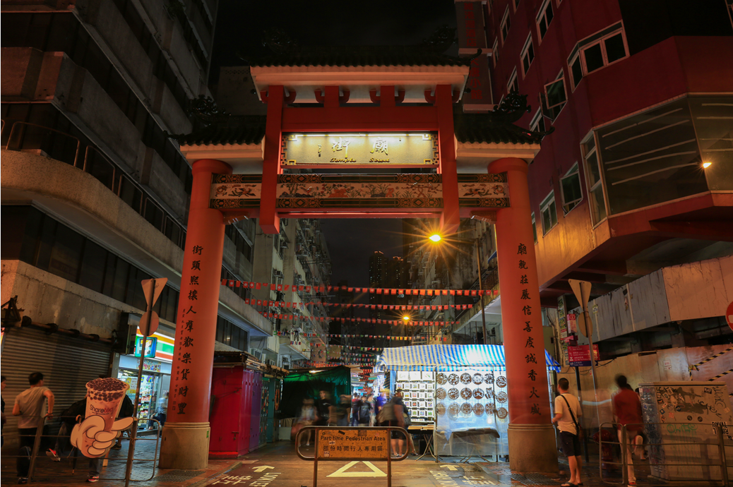 香港记忆·庙街夜景